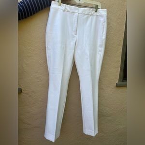 White House Black Market white dress pants